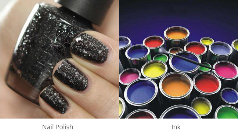 SR3905 black glitter powder for ink, nail polish, etc.