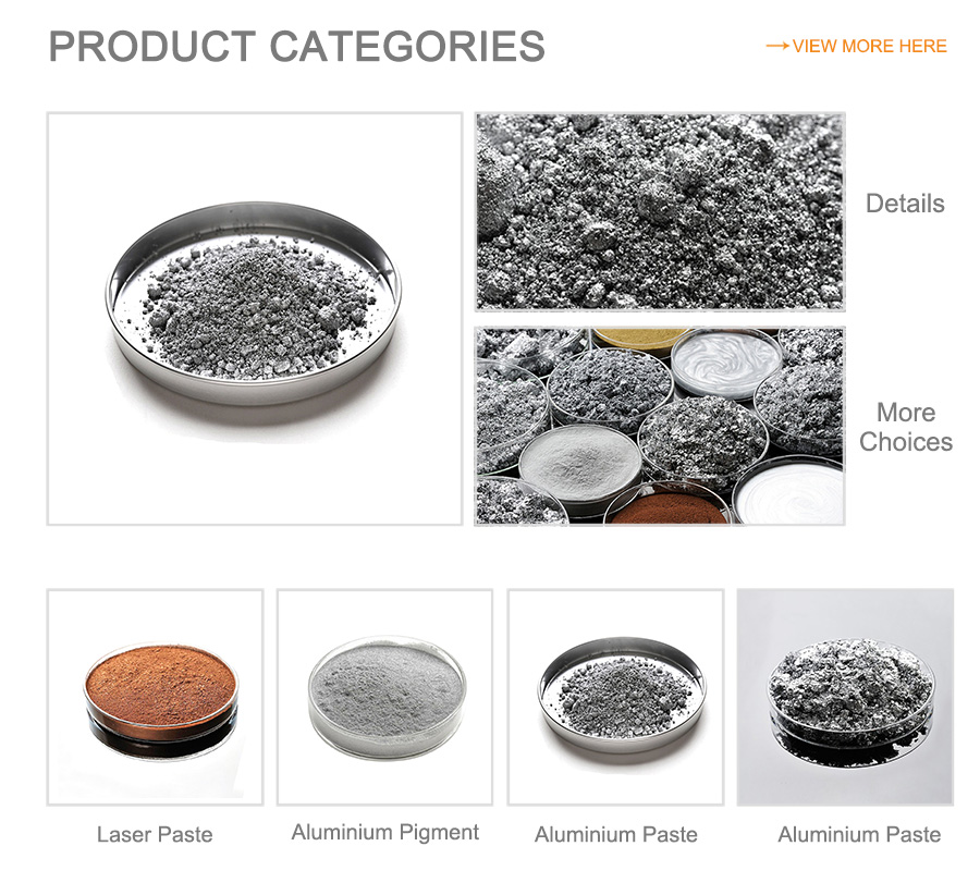 Aluminium paste catalogs