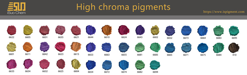 High chroma pigments