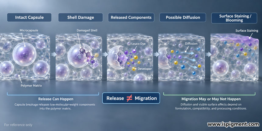 thermochromic-pigment-capsule-rupture-release-migration-mechanism