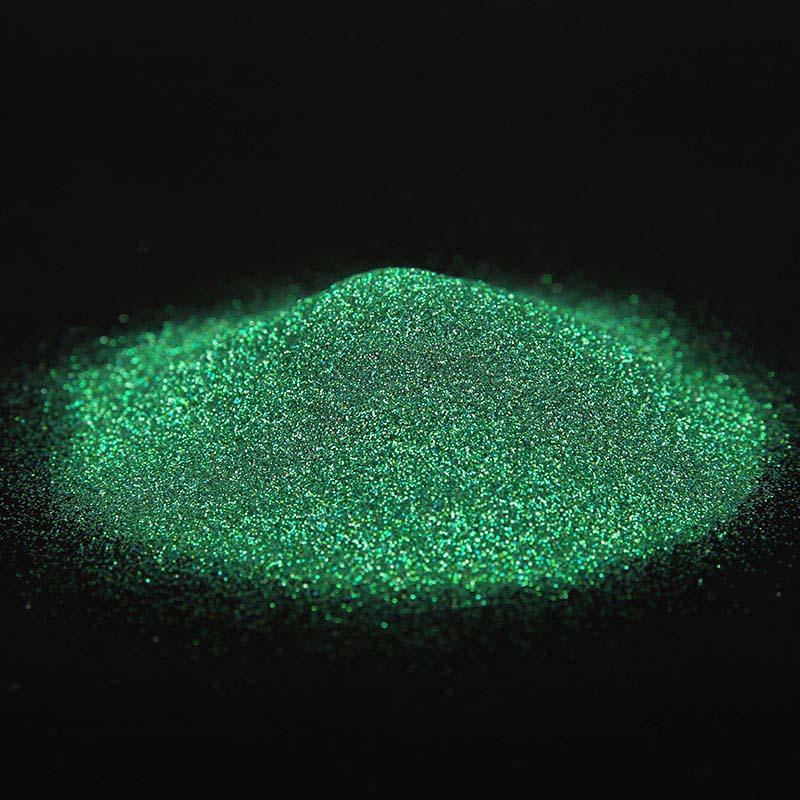 laser green glitter powder