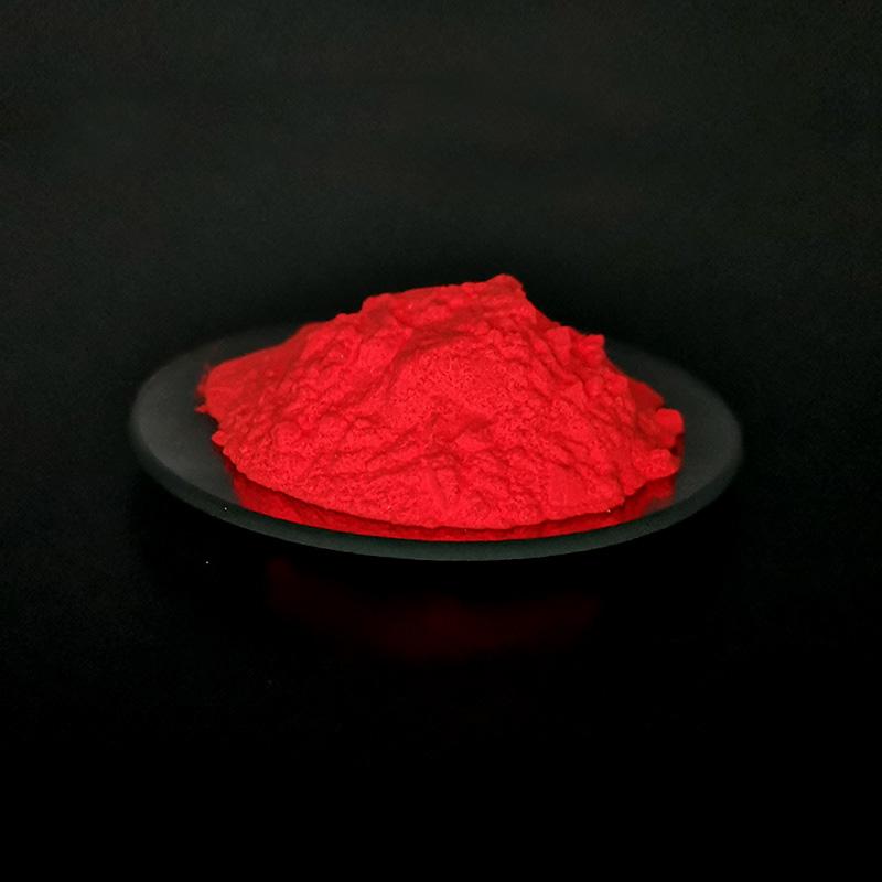 Red luminous pigment
