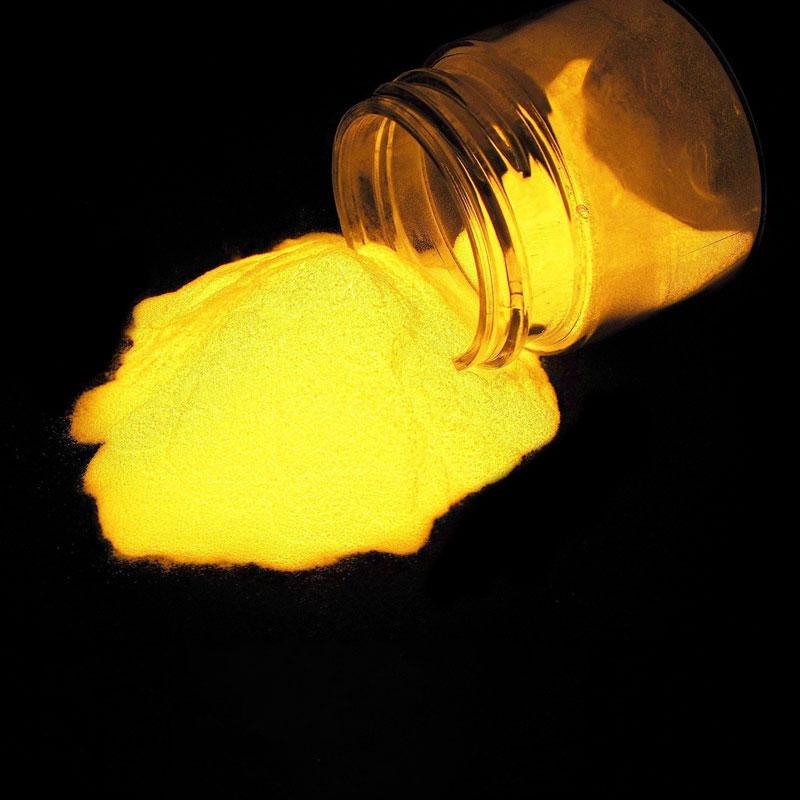 yellow phosphorus glow powder