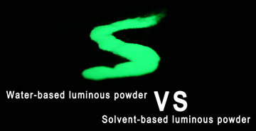 أضيء حياتك: فهم مزايا iSuoChem's Solvent-Based and Water-Based Luminous Powder