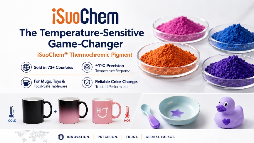 المنتج المبتكر الحساس لدرجة الحرارة من شركة iSuoChem (ispigment.com)