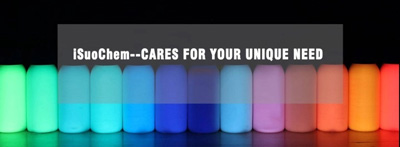 ألوان متوفرة من مسحوق التوهج في الظلام - iSuoChem